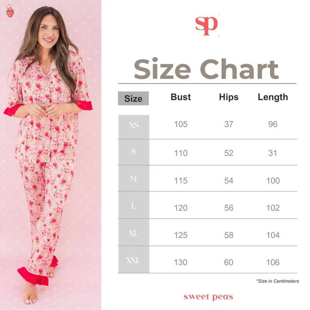 Strawberry Shortcake™ Women's 2pc Pajama XL - Picture 3 of 7